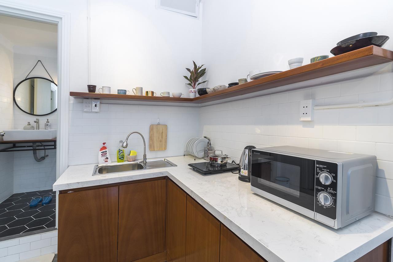Scandinavian Apartment With Balcony In Bui Vien Ho Chi Minh-stad Buitenkant foto