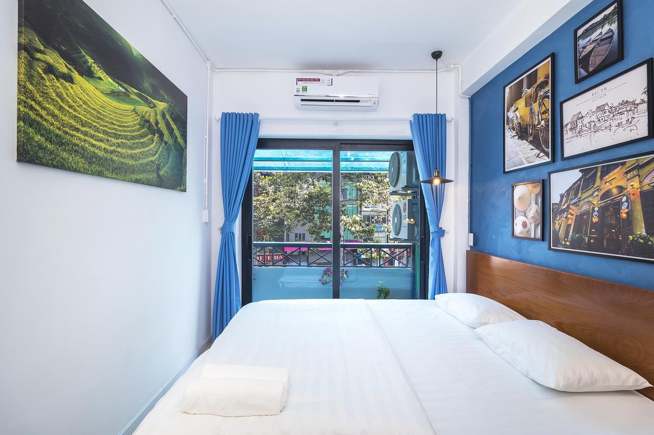 Scandinavian Apartment With Balcony In Bui Vien Ho Chi Minh-stad Buitenkant foto