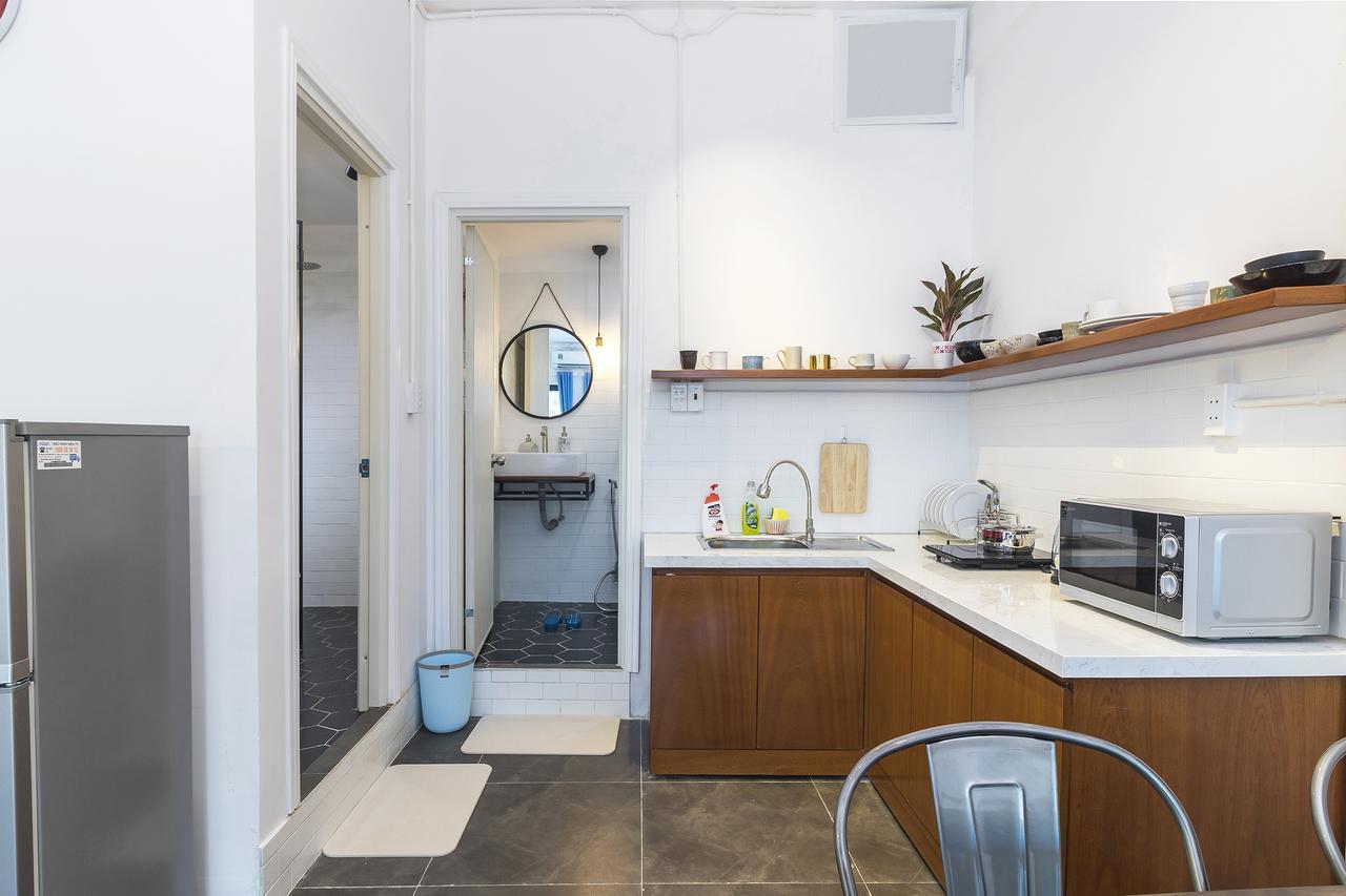 Scandinavian Apartment With Balcony In Bui Vien Ho Chi Minh-stad Buitenkant foto