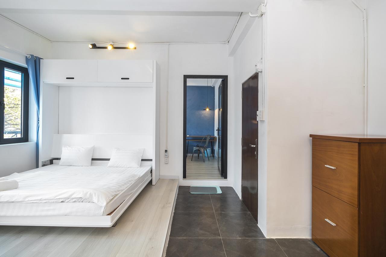 Scandinavian Apartment With Balcony In Bui Vien Ho Chi Minh-stad Buitenkant foto